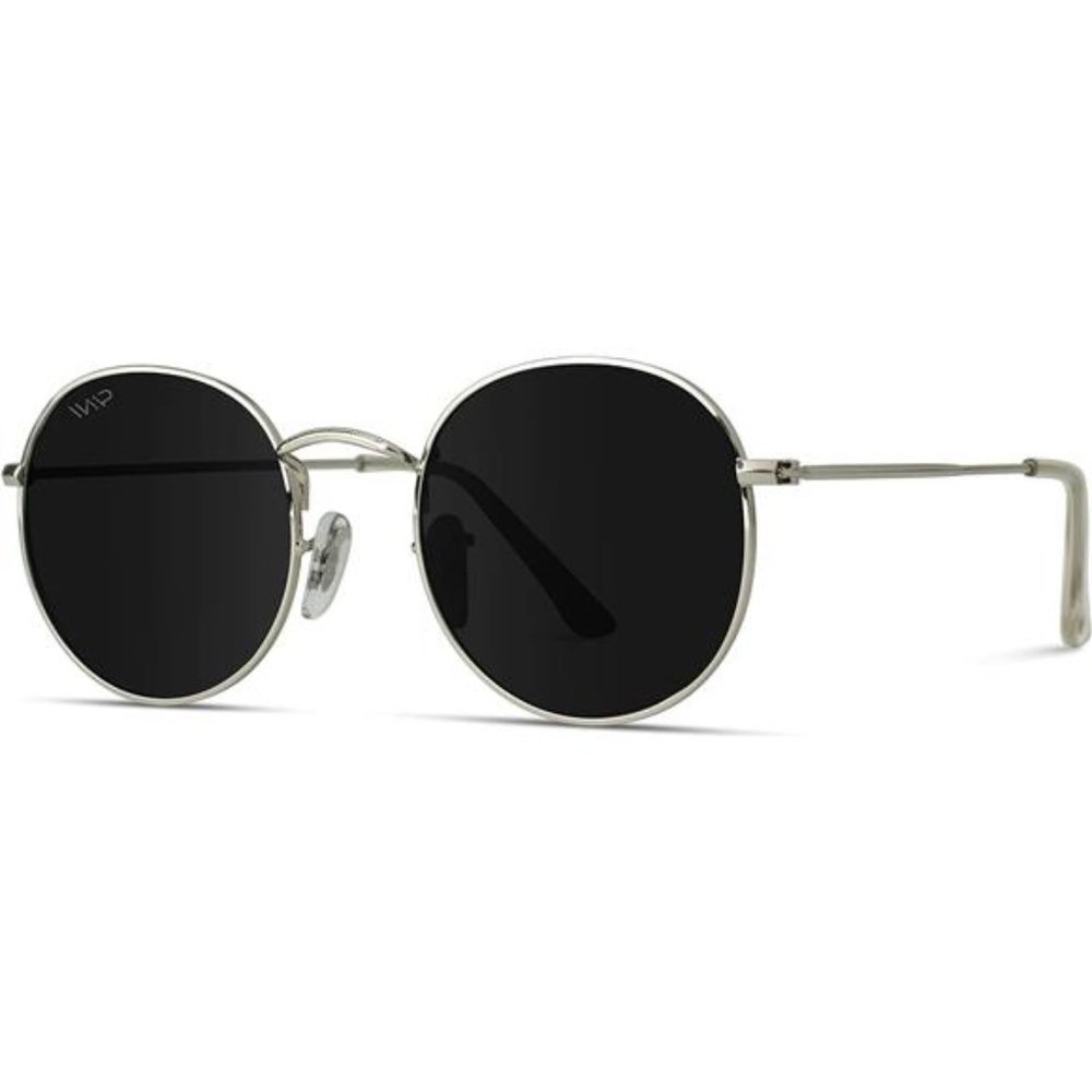 🌻🦋🌈 Reflective Lens Round Trendy Sunglasses - Picture 3 of 6